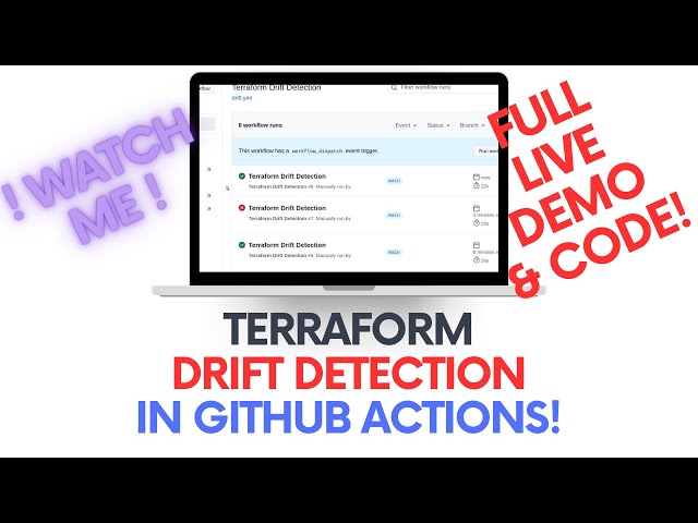 Terraform Drift Detection with GitHub Actions - DEMO How To