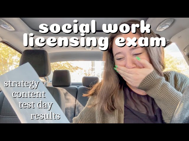 becoming a licensed social worker | LMSW exam day, study tips, test strategy, getting results