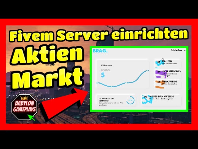 Setting up Fivem Server # 355 // ESX Invest - Stock Market // Insert & Install Tutorial esx