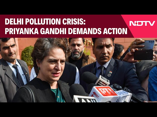 Delhi Pollution News | “Enough Now”: Priyanka Gandhi Urges Urgent Action On Delhi Pollution