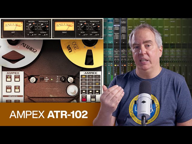 Master Your Mix with the Ampex ATR-102 Tape Plug-In