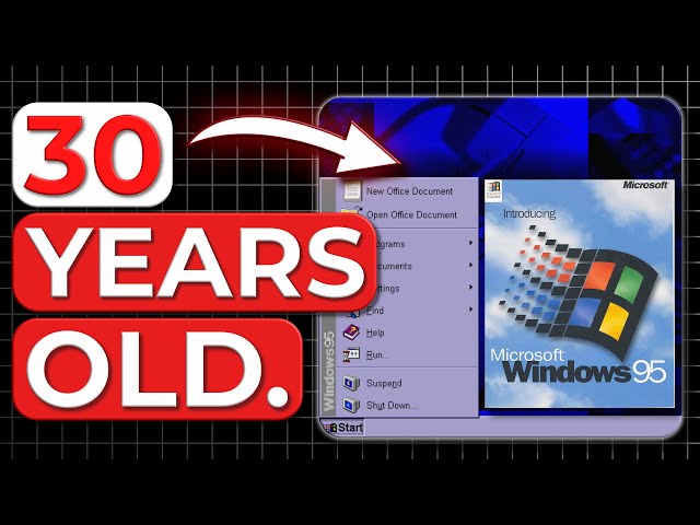 Can YOU Still Use WINDOWS 95 in 2026!?