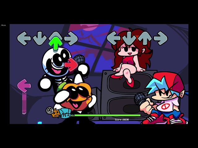 friday night funkin playthrough! (perfect sort of) (60 FPS 1080 FPS) It is laggy tho...