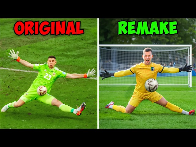 I Recreated IMPOSSIBLE Goalkeeper Saves!