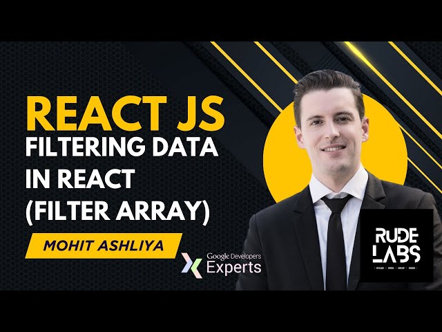 Filtering data in React (filter array) | React JS Masterclass #20