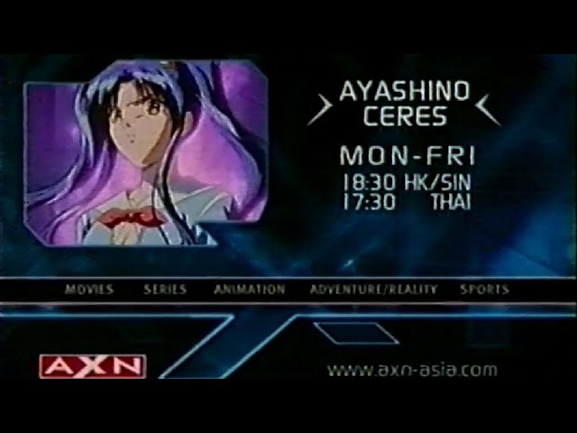 AXN ASIA: Bumpers (2003)