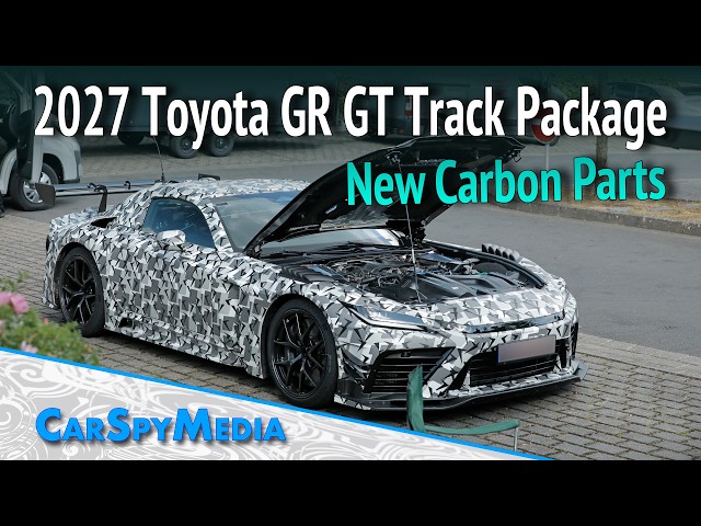 2027 Toyota GR GT Prototype With GT3 Track Package Caught Testing At The Nürburgring