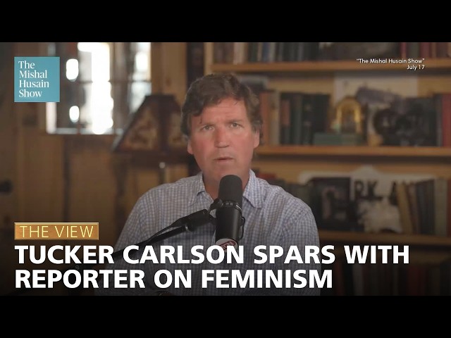 Tucker Carlson Spars With Reporter On Feminism | The View