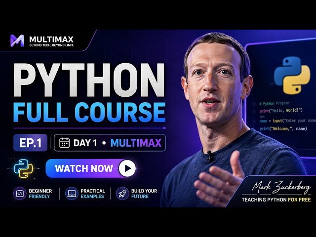 Python Day 3 | Input, Output & Type Casting in Python | Python Full Course #3