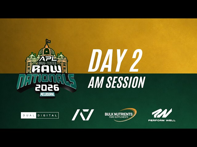 APL DT Raw Nationals - Day 2 - 2026 - AM Session
