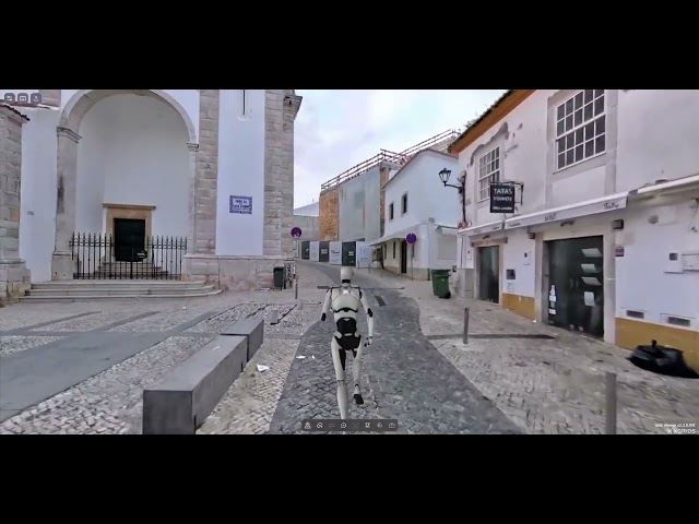 Gaussian Splat (3DGS) Avatar In Lagos, Portugal