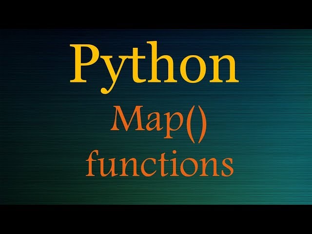 Python Tutorials: Map function tutorial (usage and examples)
