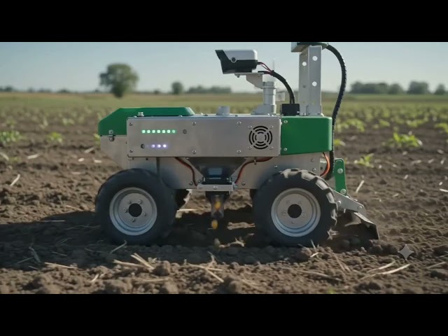 Farming just got smarter. This Arduino-powered robot plants seeds automatically with precision, blen
