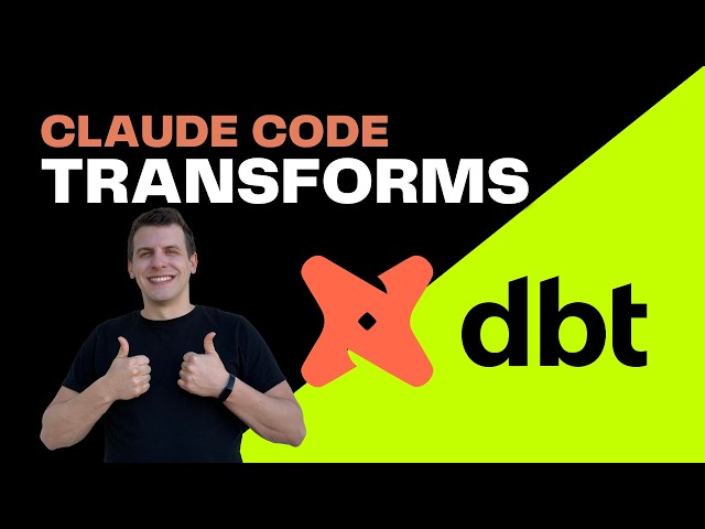 Claude Code Just Got Smarter for dbt Projects