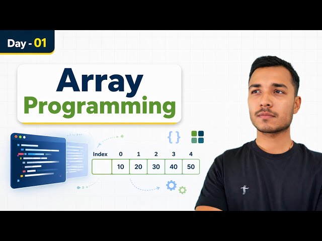 Array Class - 01|| By Harshit Sir || DSA-05
