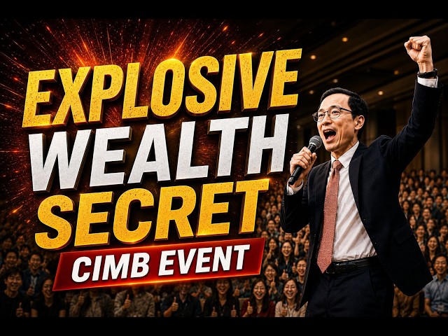 Key Kungfu of Wealth Explosion! My keynote speech & Breakout Session