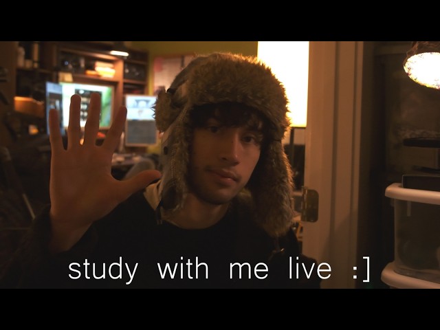 | study with me live! | pomodoro 60:10 |