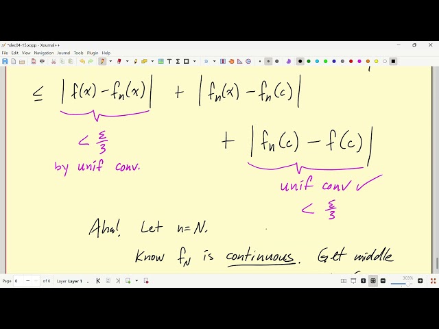 Lec 38   Uniform limits of continuous functions (Purdue University)