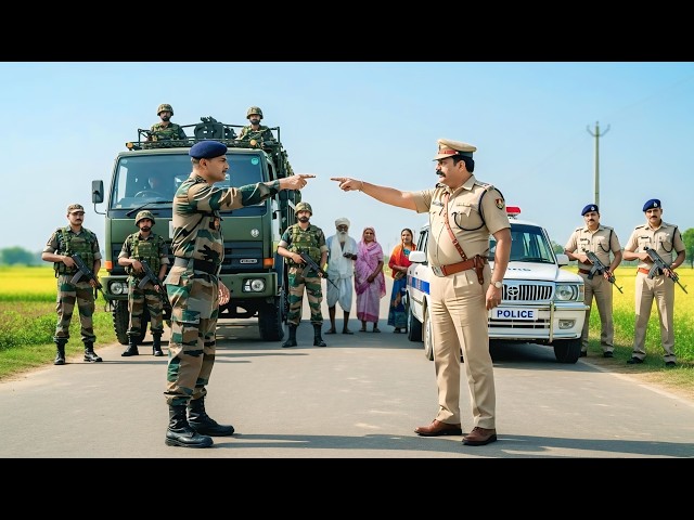 The inspector had to pay a heavy price for clashing with the army men. Corrupt Police vs Indian A...