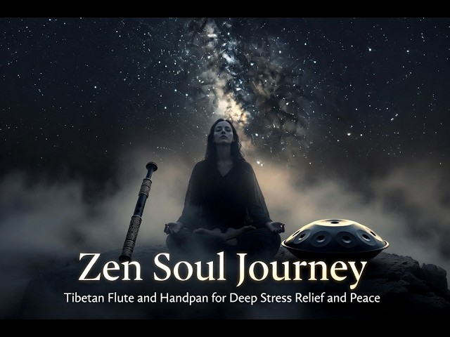 Zen Soul Journey: Tibetan Flute and Handpan for Deep Stress Relief and Peace