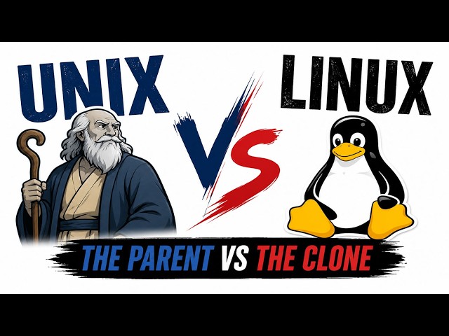 Unix vs Linux — what's the actual difference?