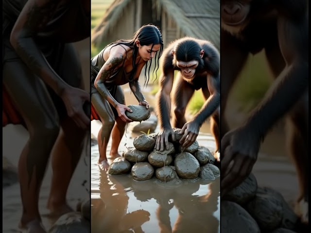 Prehistoric Survival: Storm, Fire & Rebuilding Shelter | Early Humans Documentary