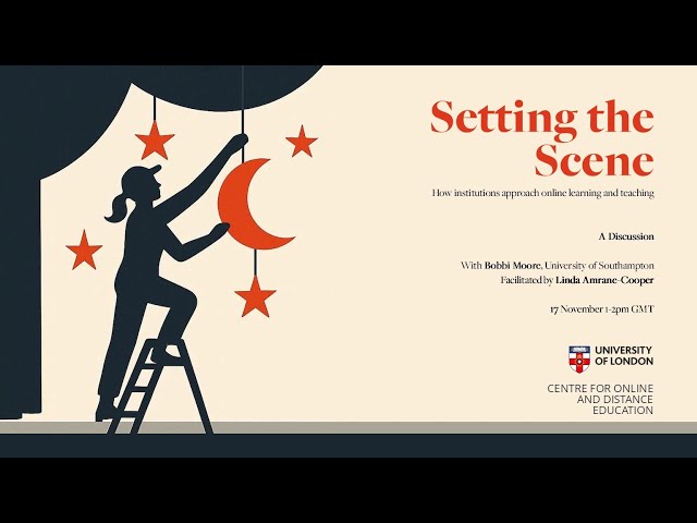 Setting the Scene: how institutions approach online learning and teaching