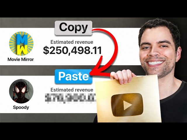I Copied a YouTube Channel Making $250k/mo (it worked)