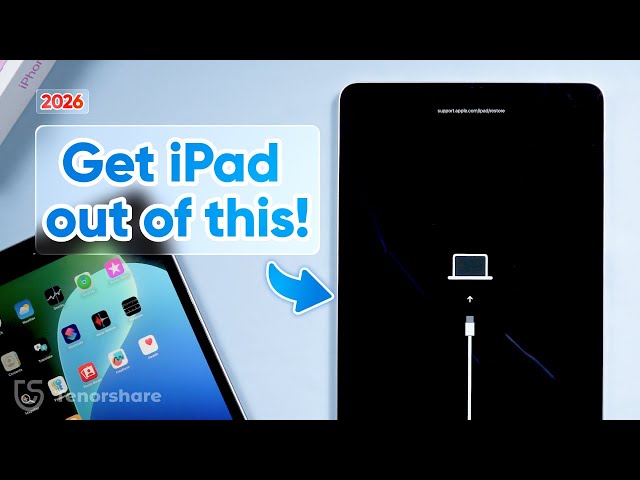 How to Get iPad Out of Recovery Mode 2026 - All iPad Supported | Free