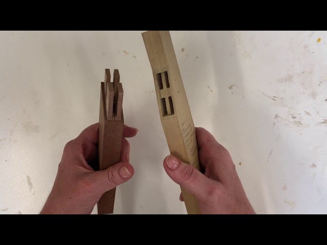 Florida Woodworking Classes | Joinery Example - Gunstock