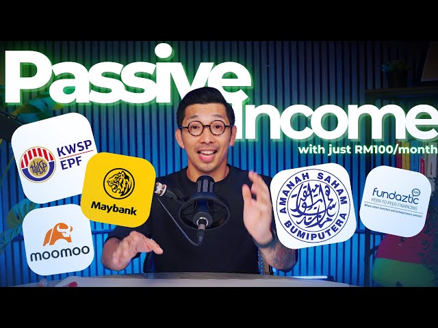 How to Build Passive Income in 2026! (even with just RM100 monthly)