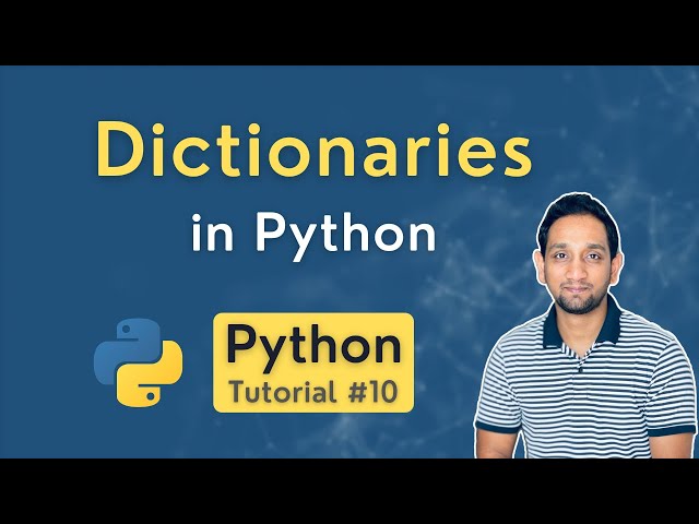 Dictionary in Python (for beginners) | Python Dictionaries | Python Tutorial #10