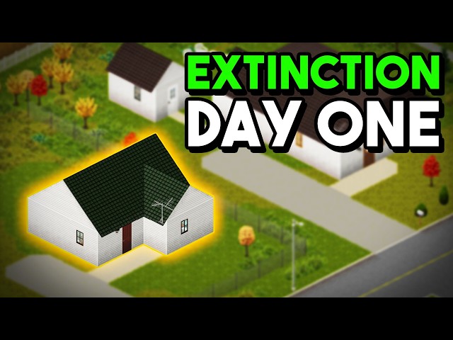 DAY ONE Trying To Survive EXTINCTION Difficulty In Project Zomboid - Gameplay Series, Ep.1