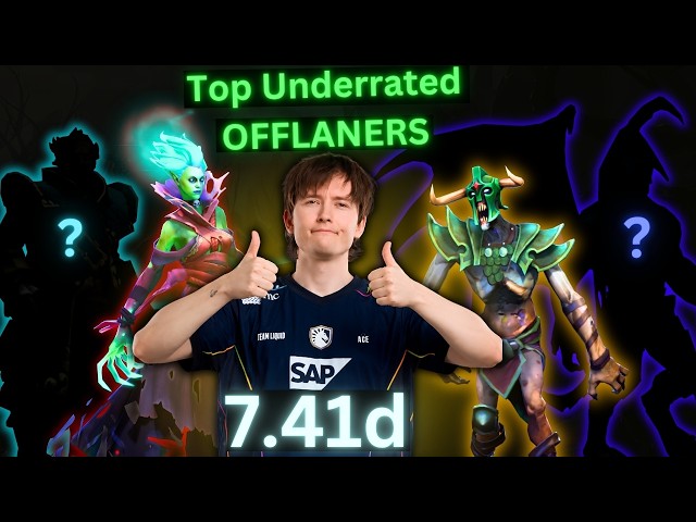 Top 5 Underrated Offlaners That Are Secretly BROKEN — Dota 2 7.41d