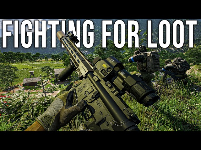 Fighting Players For Loot In Gray Zone Warfare