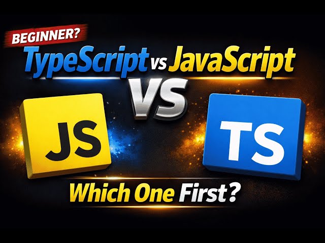 TypeScript vs JavaScript – Which Should You Learn First in 2026? (Beginner Guide)