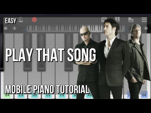 SUPER EASY: How to play Play That Song  by Train on Mobile Piano (Tutorial)