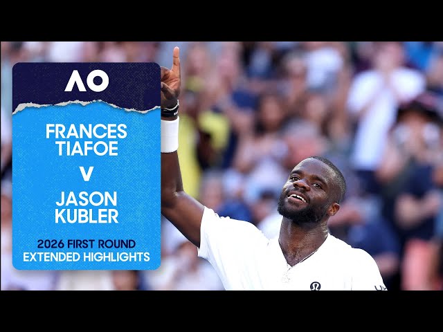 Frances Tiafoe v Jason Kubler Extended Highlights | Australian Open 2026 First Round