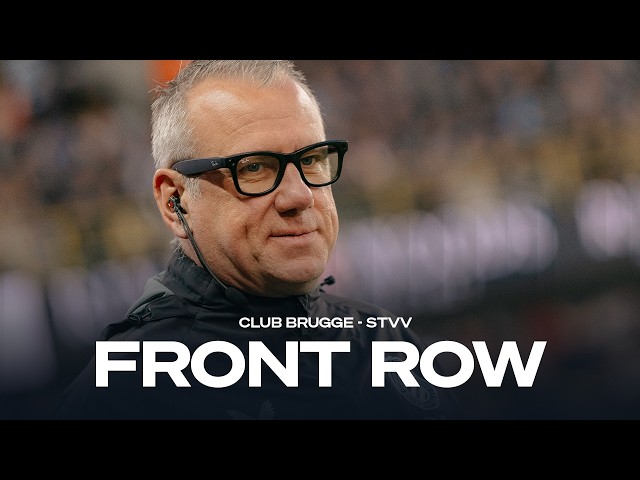 FRONT ROW | CLUB BRUGGE - STVV | CHAMPIONS’ PLAY-OFFS 2025-2026