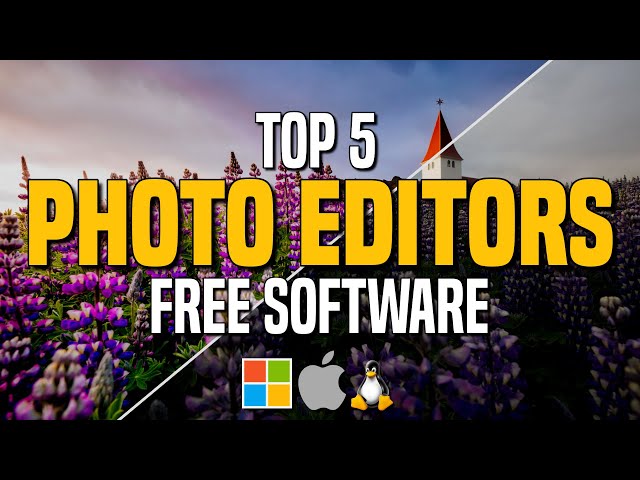 Top 5 Best FREE PHOTO EDITING Software