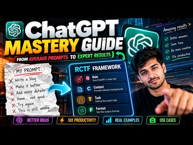 Stop Writing Bad Prompts. Use This ChatGPT Framework