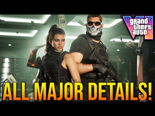 GTA 6 GAMEPLAY REVEAL: 15+ MAJOR THINGS You MISSED! (Criminal System, Map Details, & More)