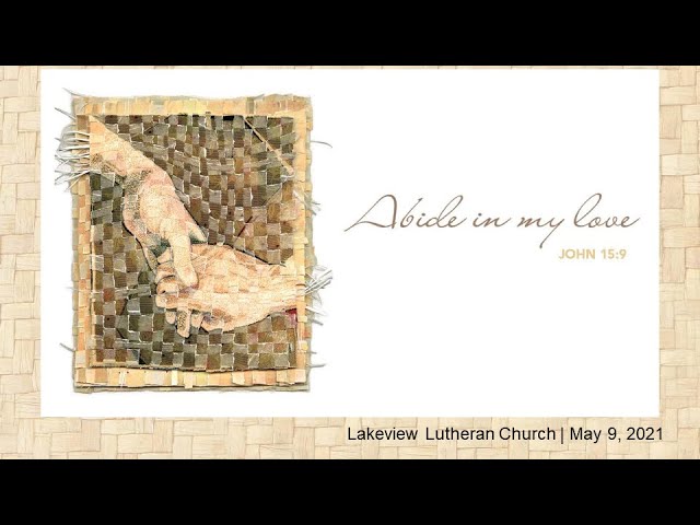 Online Worship for Sunday, May 9, 2021