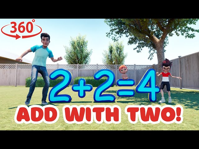 Adding with 2 is Fun! ➕🐣 Learn 2+1 to 2+10 in a Happy Way!
