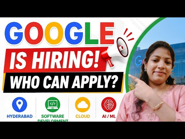 Google Jobs 2026 🔥 Application Engineer | Hyderabad | Eligibility & Skills