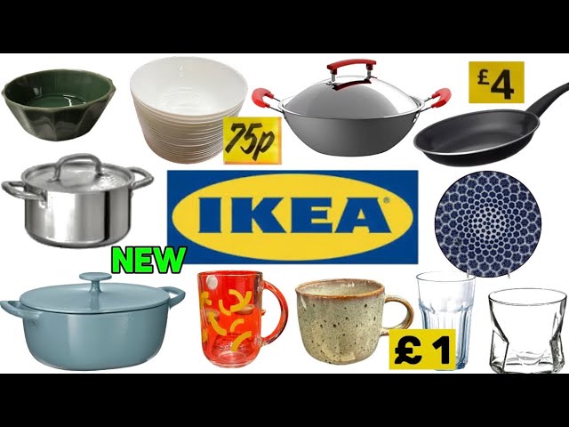 IKEA Kitchen items & Crockery . Best Cheap Pots / pans / Plates / Cups / glass / and Much More .