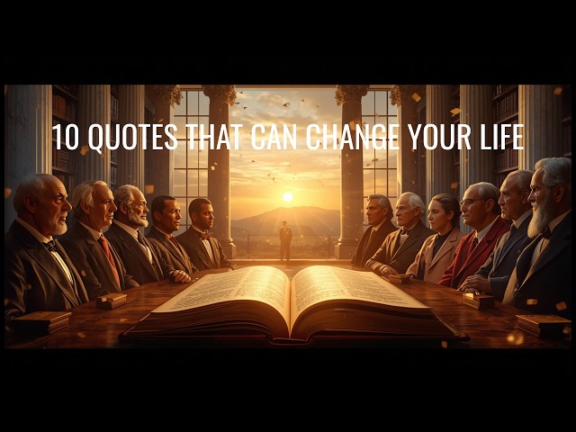 10 Inspirational Quotes That Can Change Your Life | Timeless Wisdom for Success