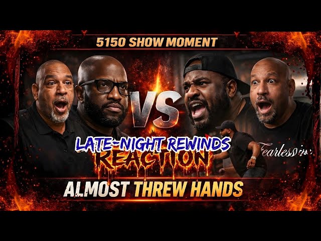 Disrespect or Overreaction? 🤔 Anton Daniels & Corey Holcomb 5150 Clash - LATE NIGHT REWINDS