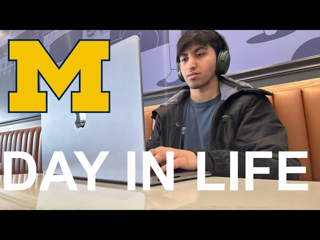 DAY IN LIFE at University of Michigan | Engineering| UniVlog #5| Dylan