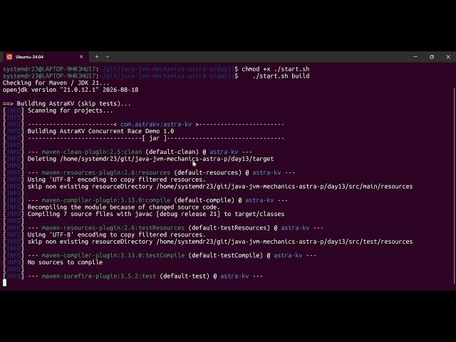 Day 13: Java Race Conditions Explained: Lost Updates in a Concurrent Key-Value Store